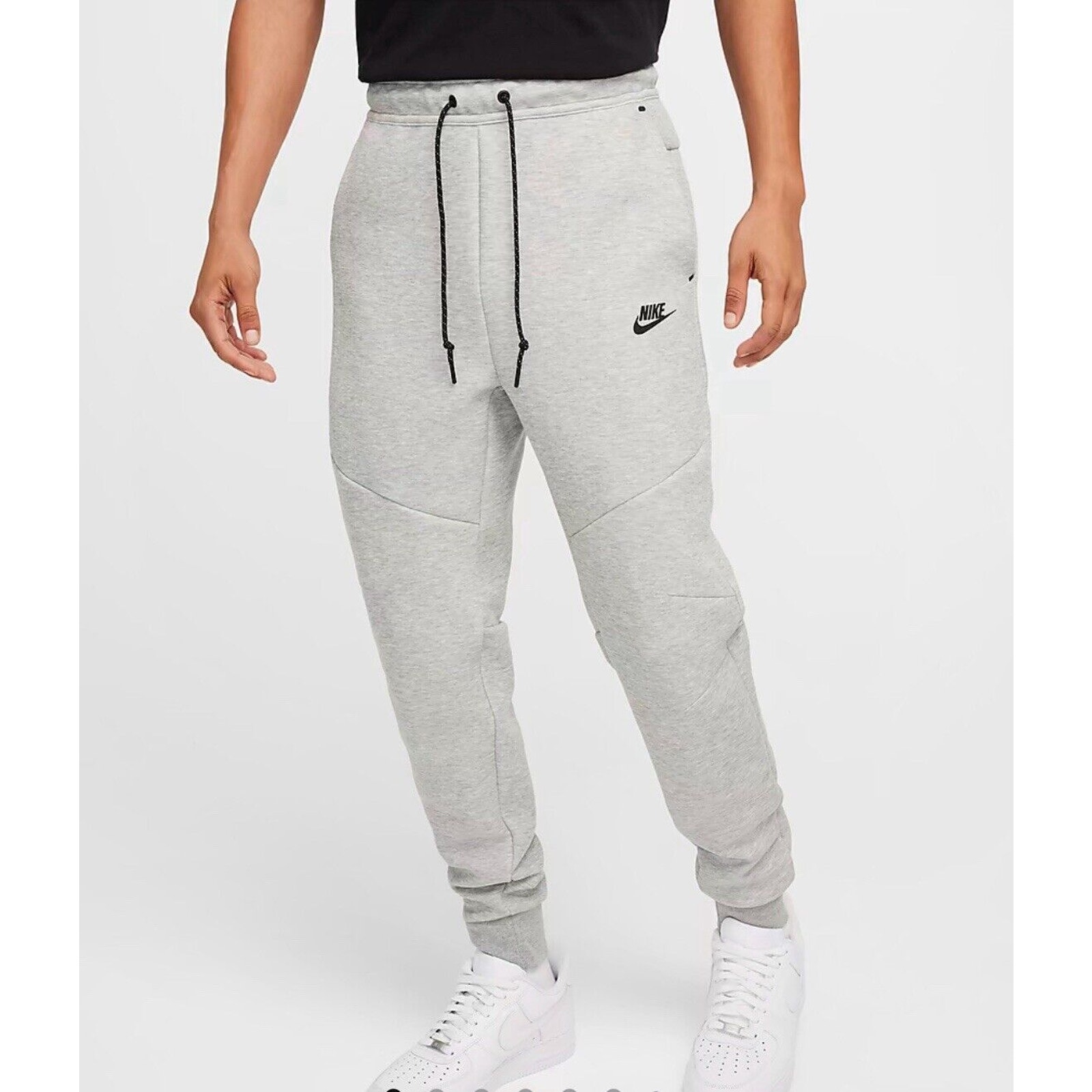 Men’s New 2024 Nike Tech Fleece Joggers Pants Size Medium Grey HV0959 063 115