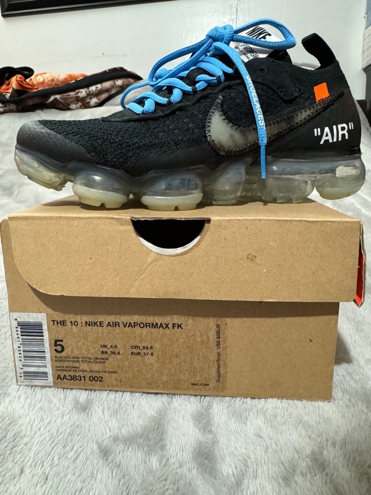 Off White x Air VaporMax Part 2 Shoes