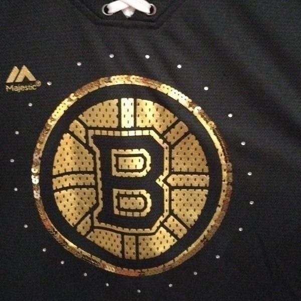 NHL Boston Bruins Women's Jersey XL by Majestic Fan Fashion