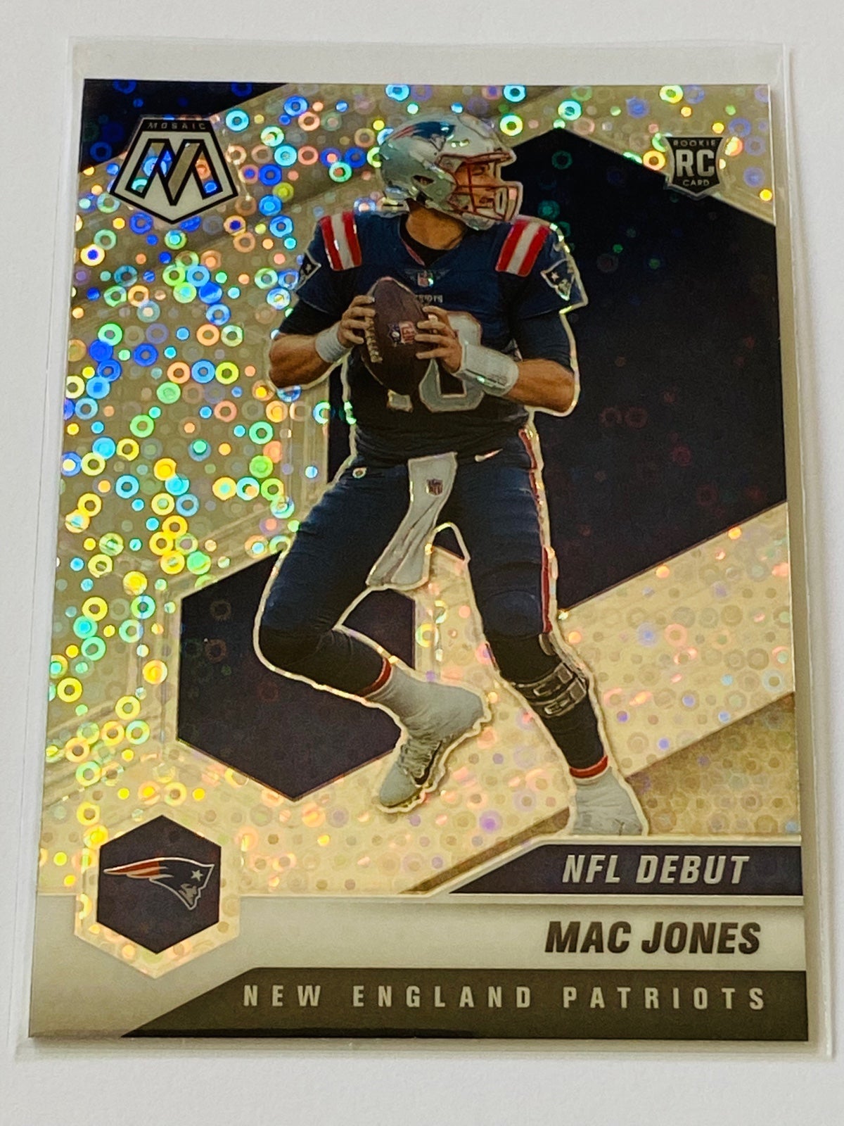2021 Mosaic Mac Jones NFL Debut Disco