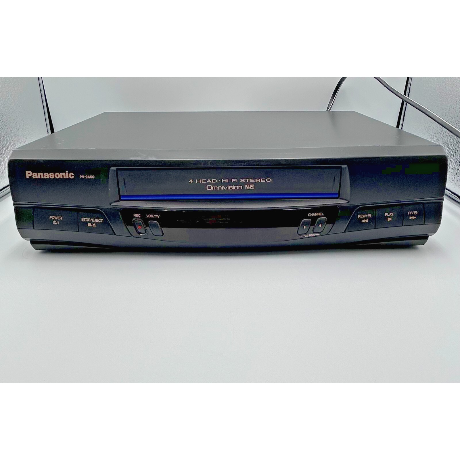Panasonic Blue Line PV-9450 VCR 4 Head Omnivision Tested & Works Great no remote