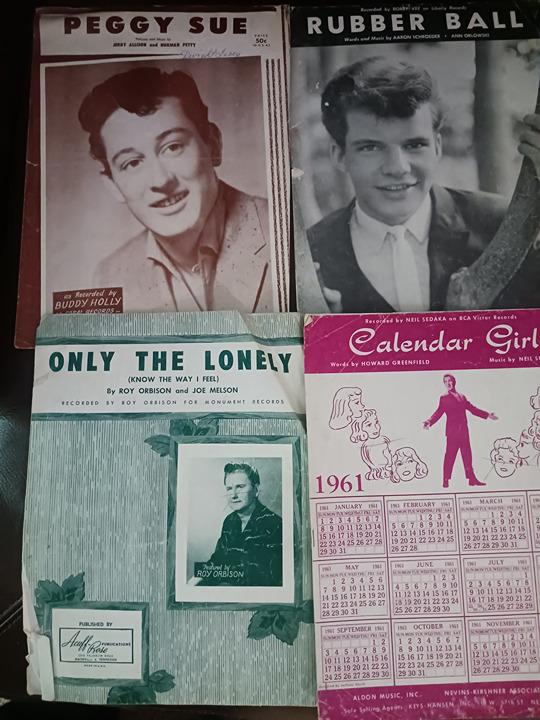 Four 1957-1961 Songbook Hit of Music and Lyrics