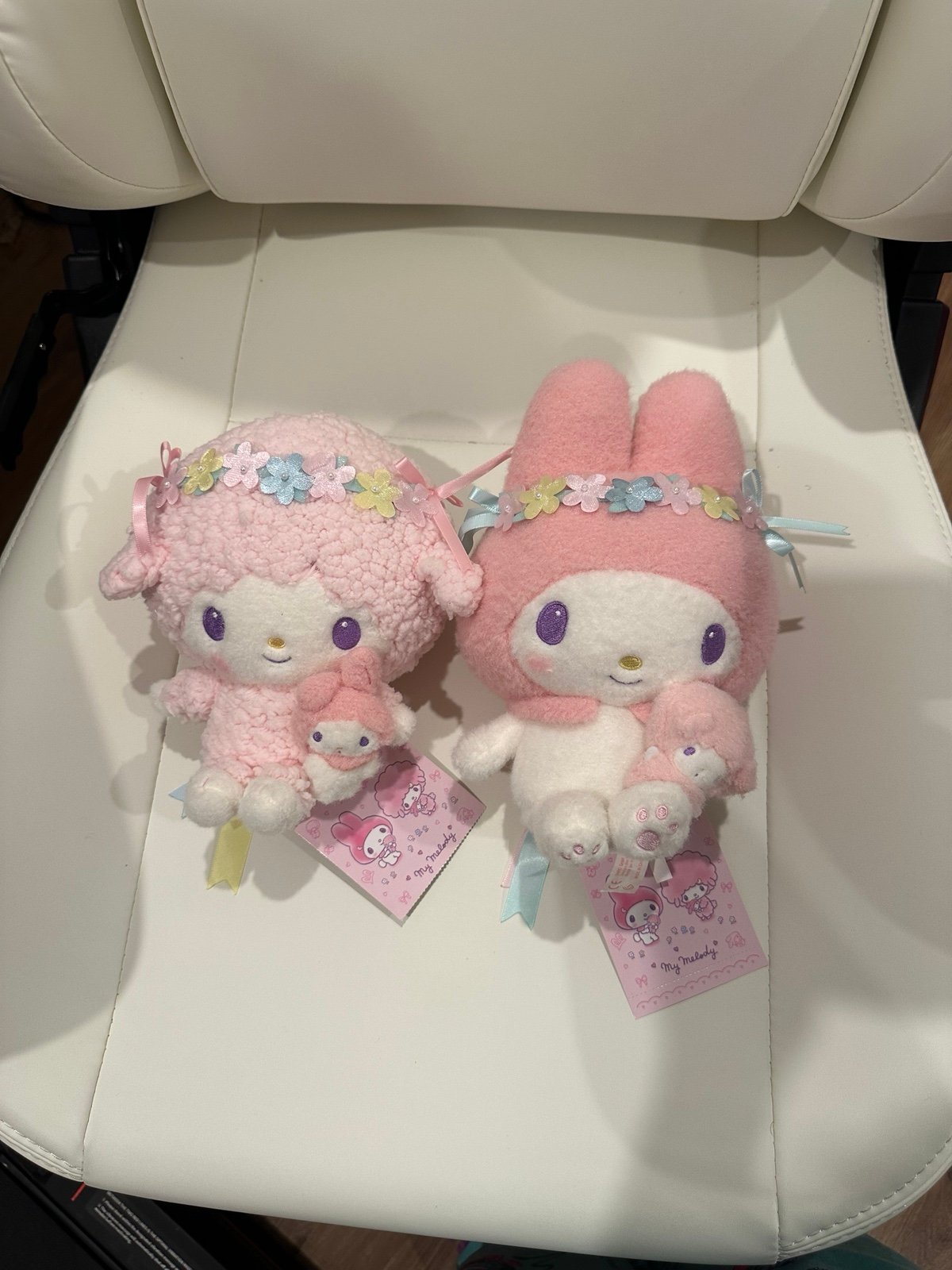 Sanrio my melody and my sweet piano plush set