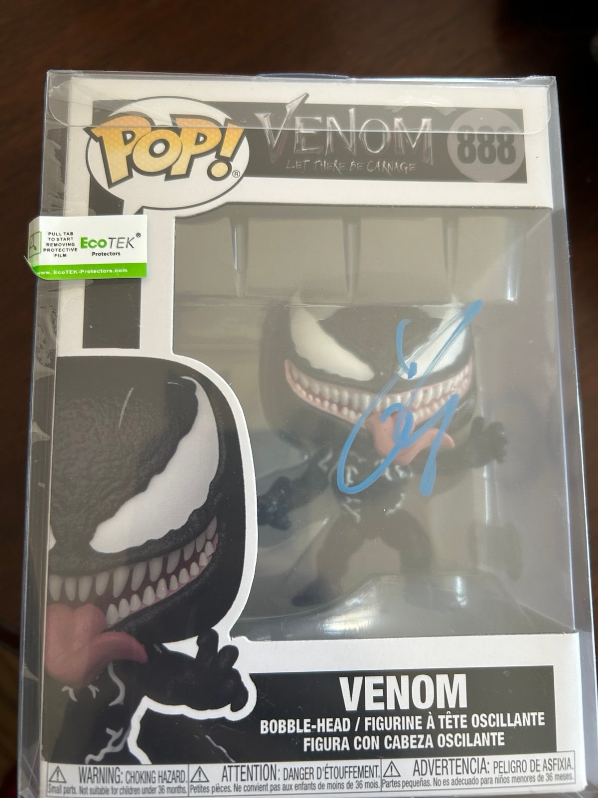 Funko Pop Beckett authentic Tom Hardy