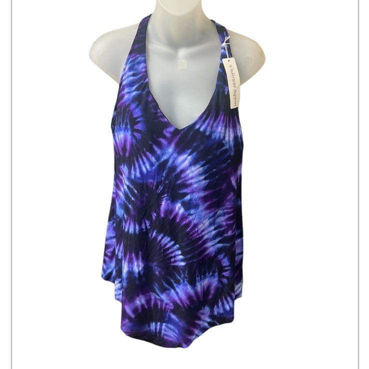 MagicSuit by Miracle Wear Estilo Underwire Swim Tankini Top size 14 NWT