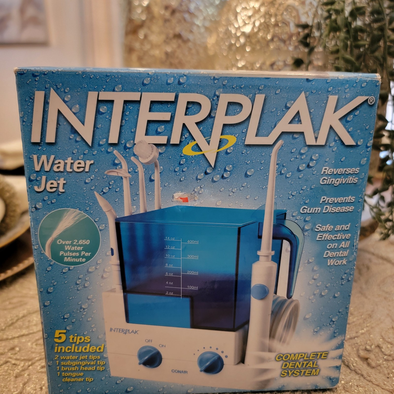 Interplak Water Jet Complete Dental system.