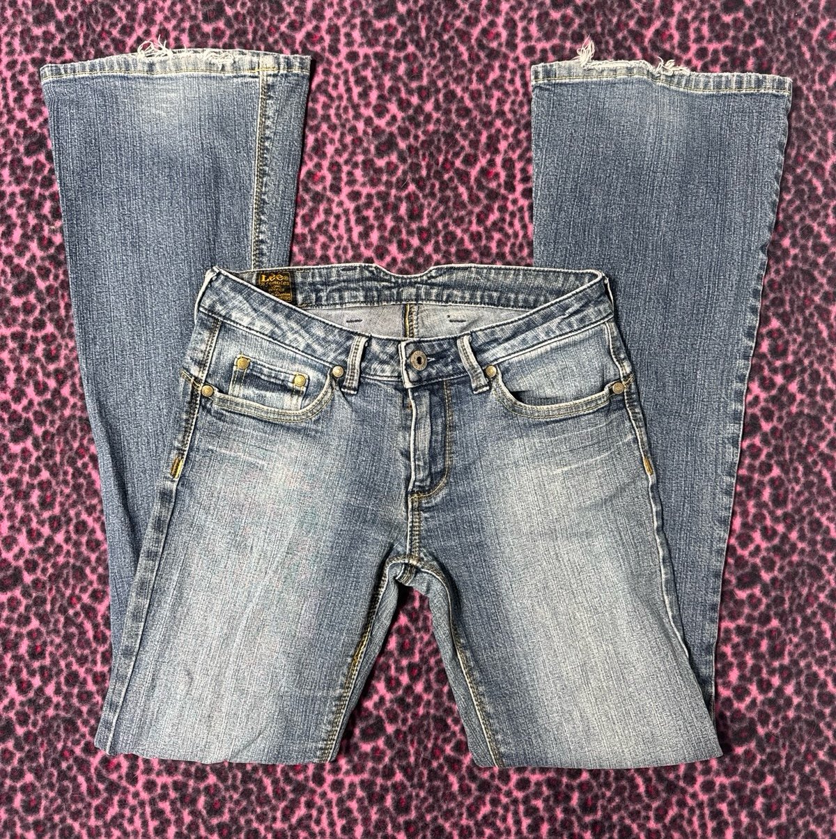 Lee Y2K Vintage Low Rise Flare Jeans