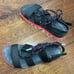SOREL Roaming Lace Sandals - Black/Punch Pink - Women’s Size 7 - Gently Used