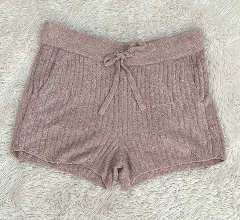 Barefoot dreams Cozy Ribbed Knit Shorts