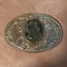 Vintage gemstone belt buckle
