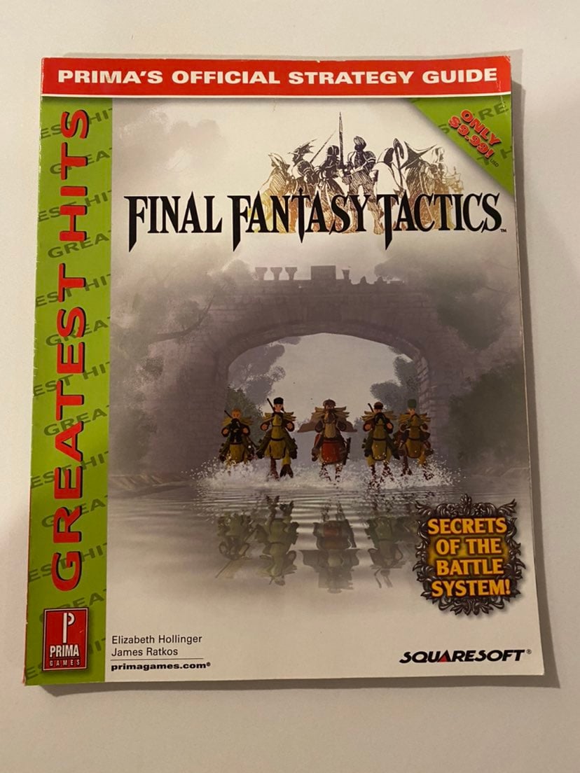 Final Fantasy Tactics Greatest Hits Strategy Guide