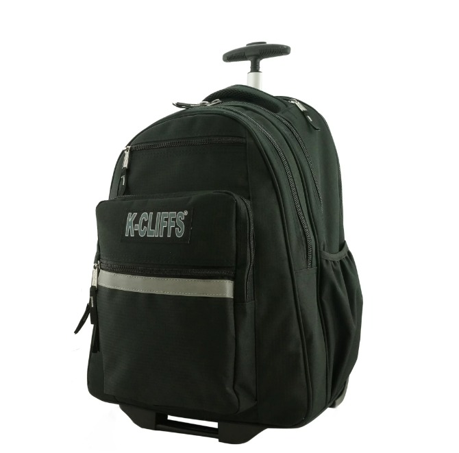 Unisex Heavy Duty Rolling Backpack School Backpack with Wheels and Safe-DS12