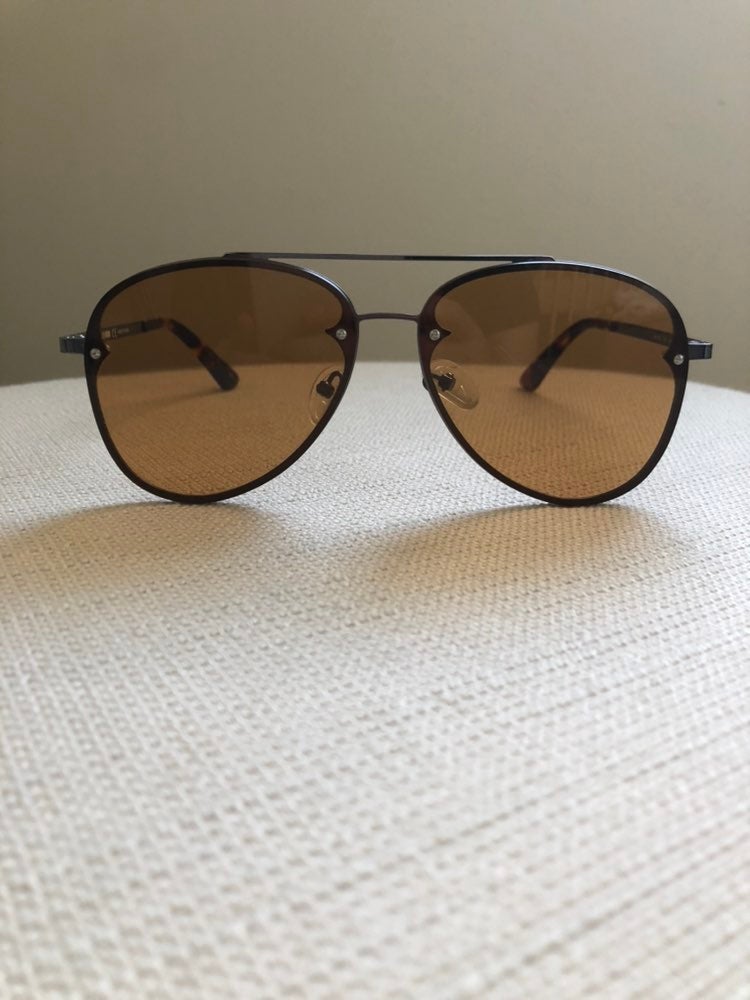 Alexander McQueen Pilot Aviator Sunglasses