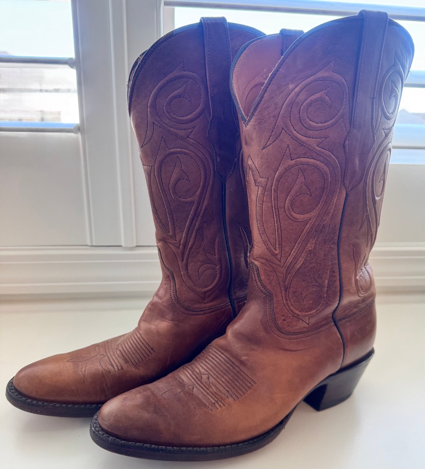 BLACK JACK BP405-64 Ranch Hand Burnished Peanut Size 9 450 EUC!!!