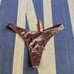 3 New Vs Pink Velvet Thong Size Medium