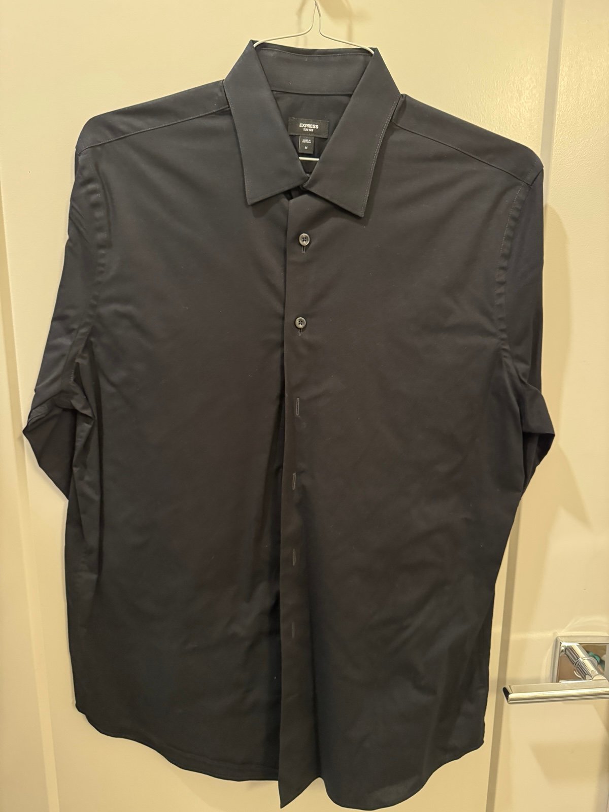 Express 1MX Dress shirt black Medium