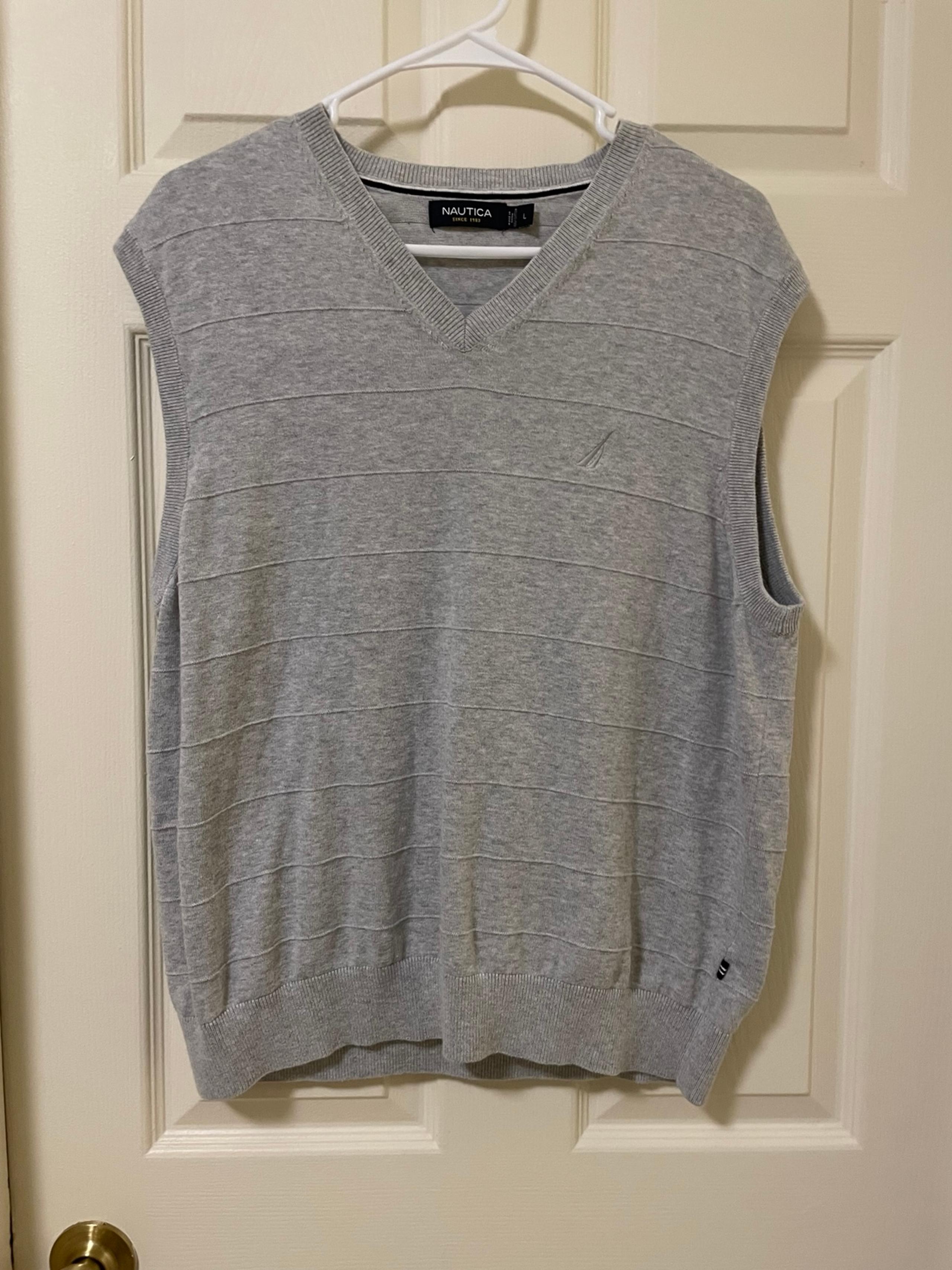 Nautica pullover sweater vest Men’s Large