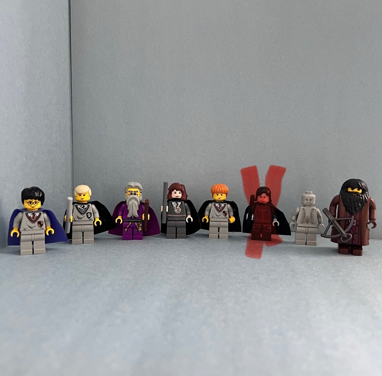LEGO Harry Potter Philosopher's Stone Hogwarts Castle Minifigure Bundle