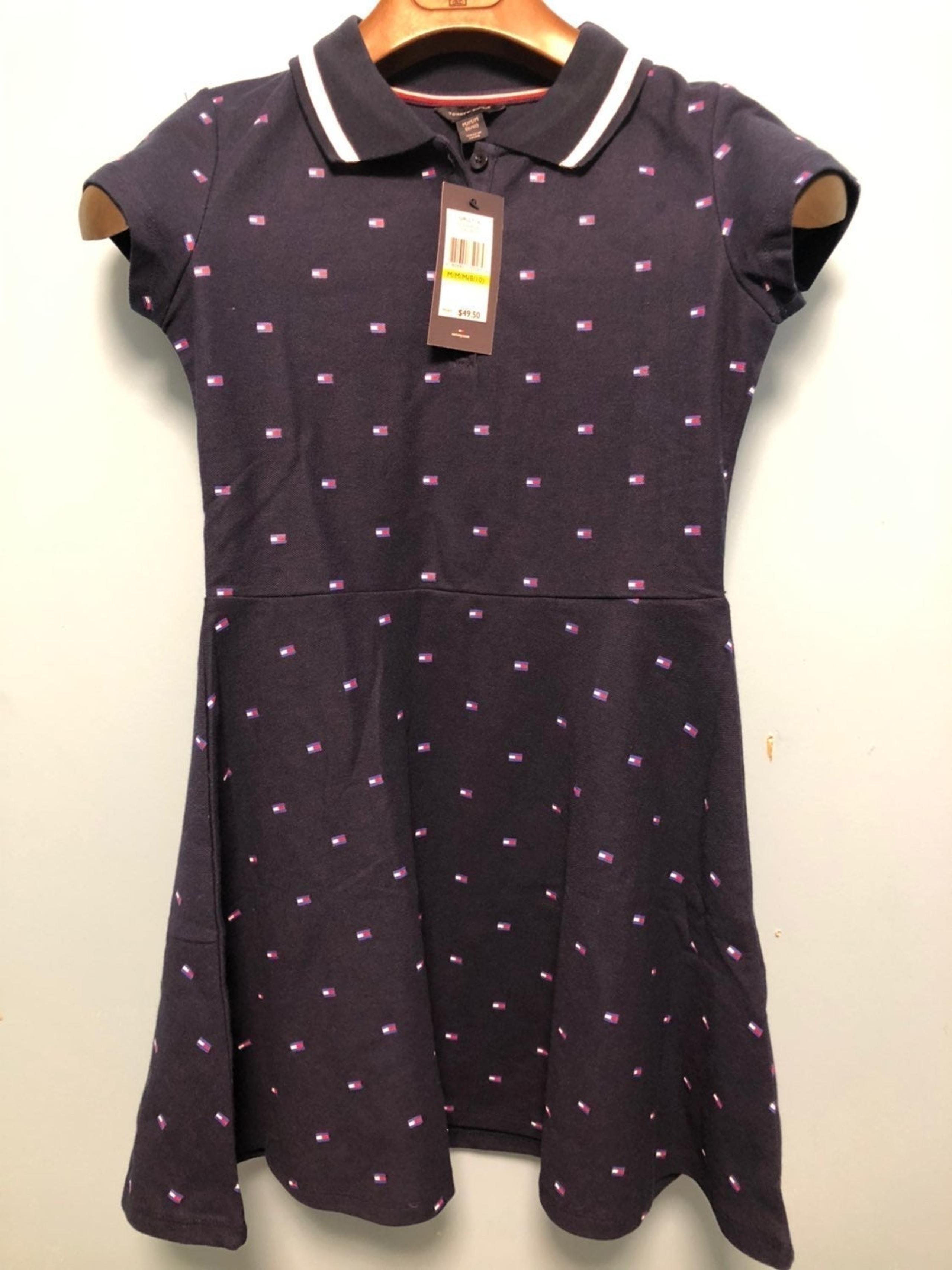 Tommy Hilfiger dress flag blue M 8/10