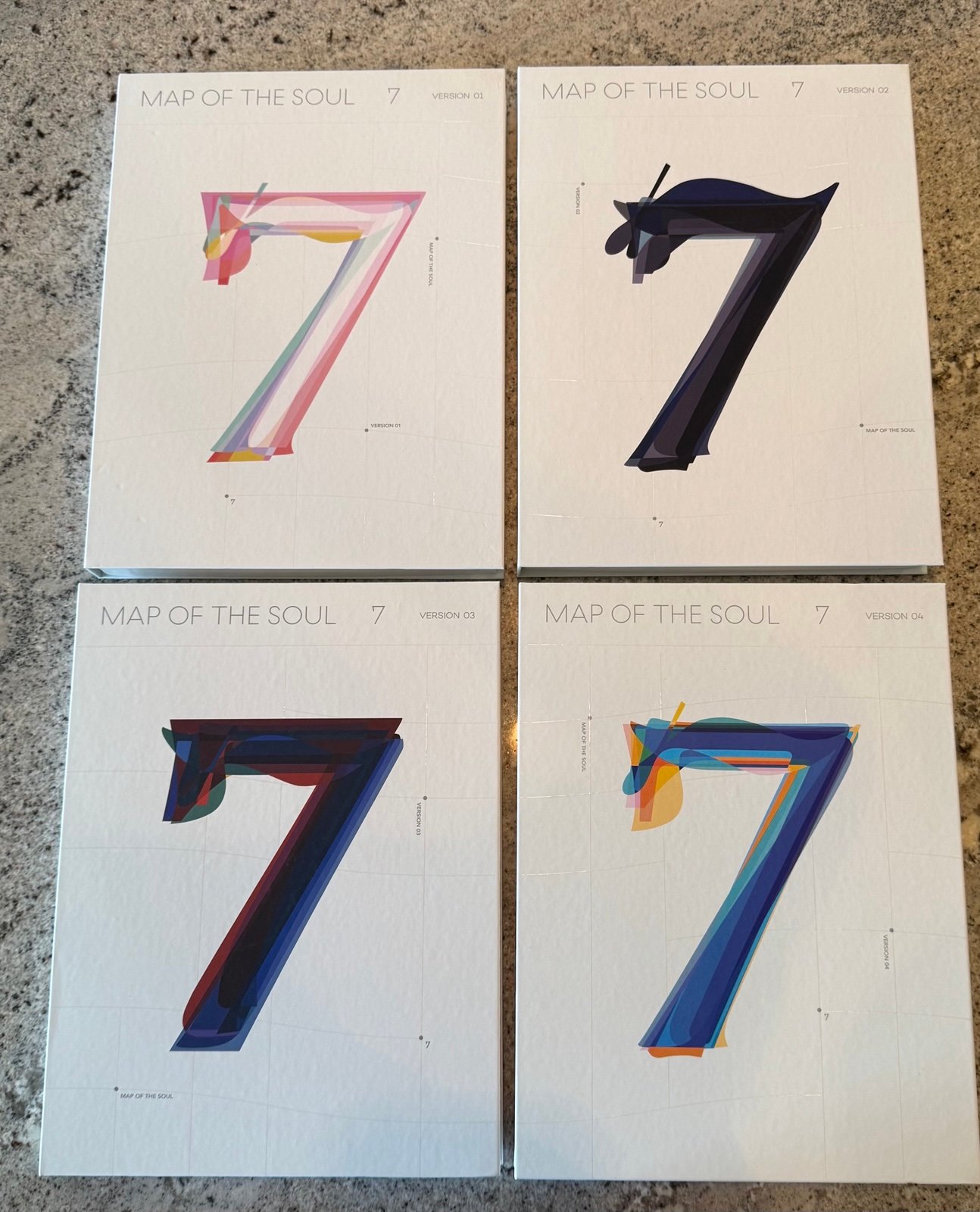 BTS Map of the Soul 7 (Complete Set) CD