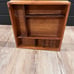 Vintage Wooden Trinket Display Shelf MCM