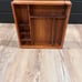 Vintage Wooden Trinket Display Shelf MCM