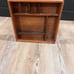 Vintage Wooden Trinket Display Shelf MCM