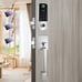 Satin Nickel Smart Lock Advanced Front Door Security Solution
