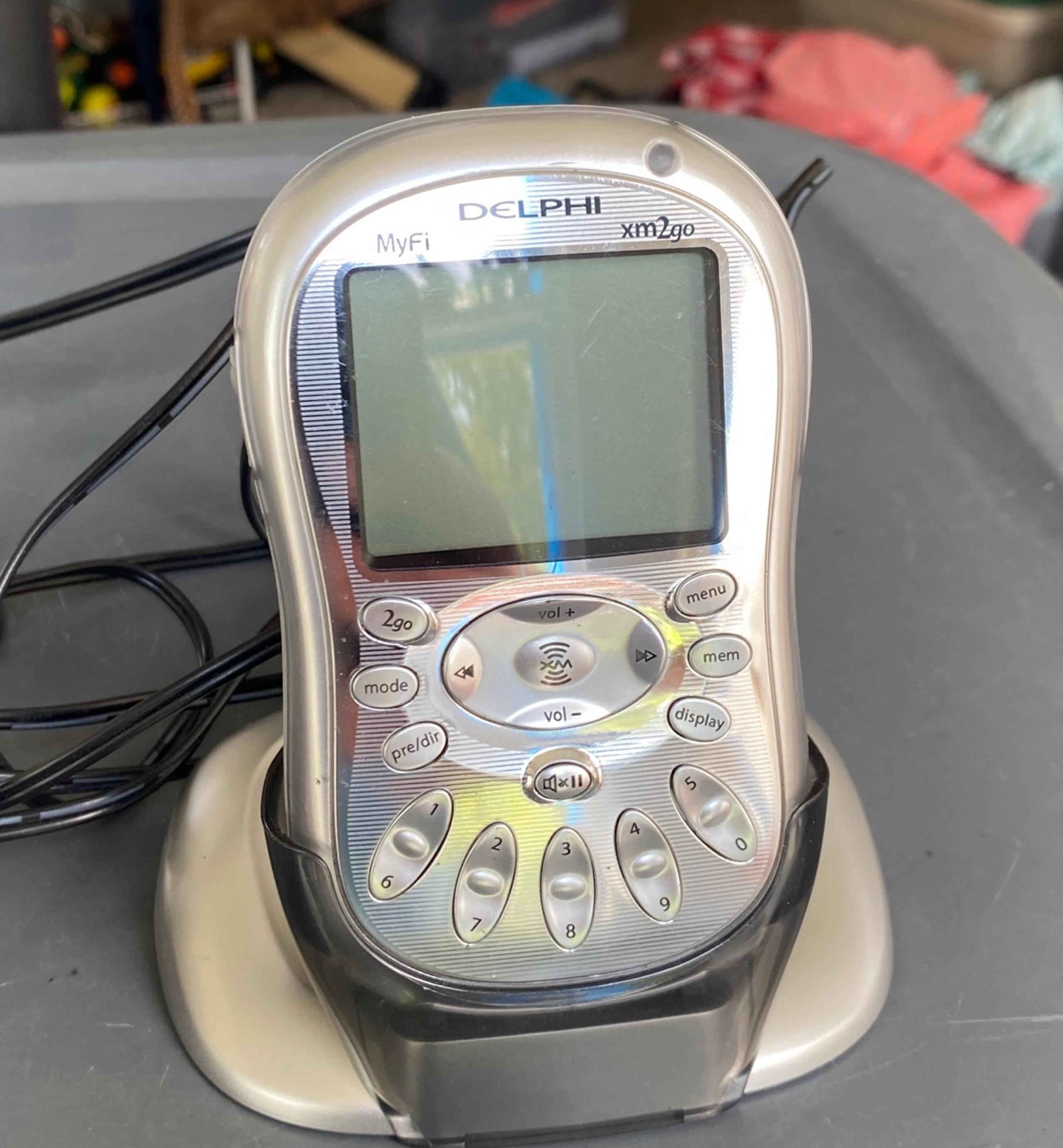 Delphi MyFi XM2go Personal XM Satellite Radio, Excellent Working Condition