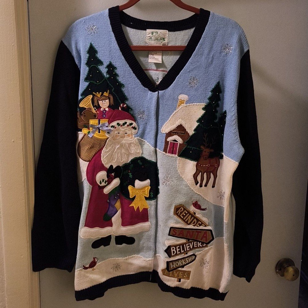 Quacker Factory Christmas Sweater