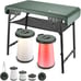 Camping Table & Collapsible Stools Set