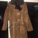 Burberrys overcoat xl lamb skin and wool