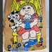 Cabbage Patch Kids 1983 Hanging Cork Board Message Display Vintage Toys 1980s