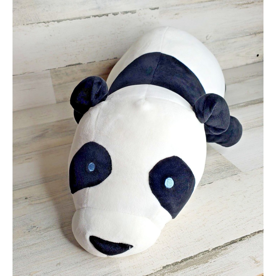 HTF Panda Bear Weighted Sensory Animal Plush Throw Pillow Pillowfort Target 3 LB