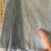 Frame denim tone two denim extreme flare ankle patchwork jeans raw hem Sz 24