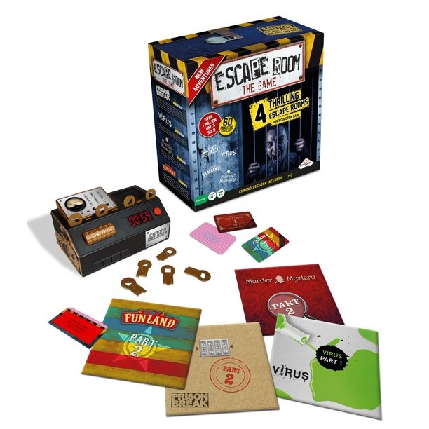 Identity Games Escape Room The Game 2 with 4 Escape Rooms