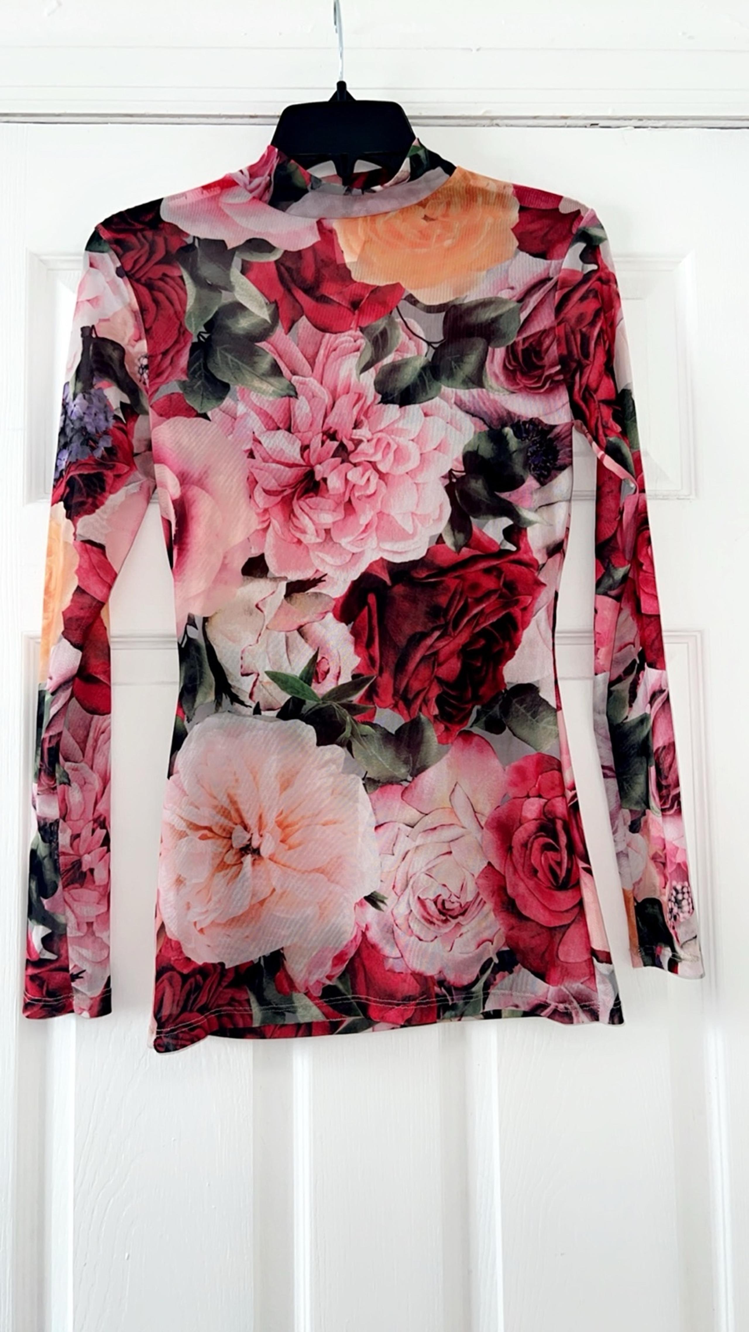 Fashion nova women’s floral leggings set size small
