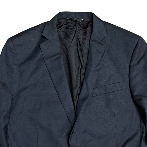 Brooks Brothers Blazer Mens 44L Blue Wool 1818 Regent Italy Single Vent Business