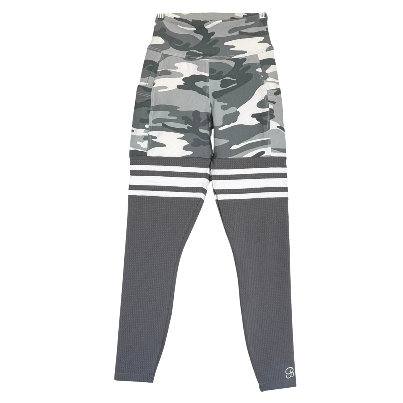 NWOT Bombshell Camo Print Striped Sport Pants Women’s Size Small