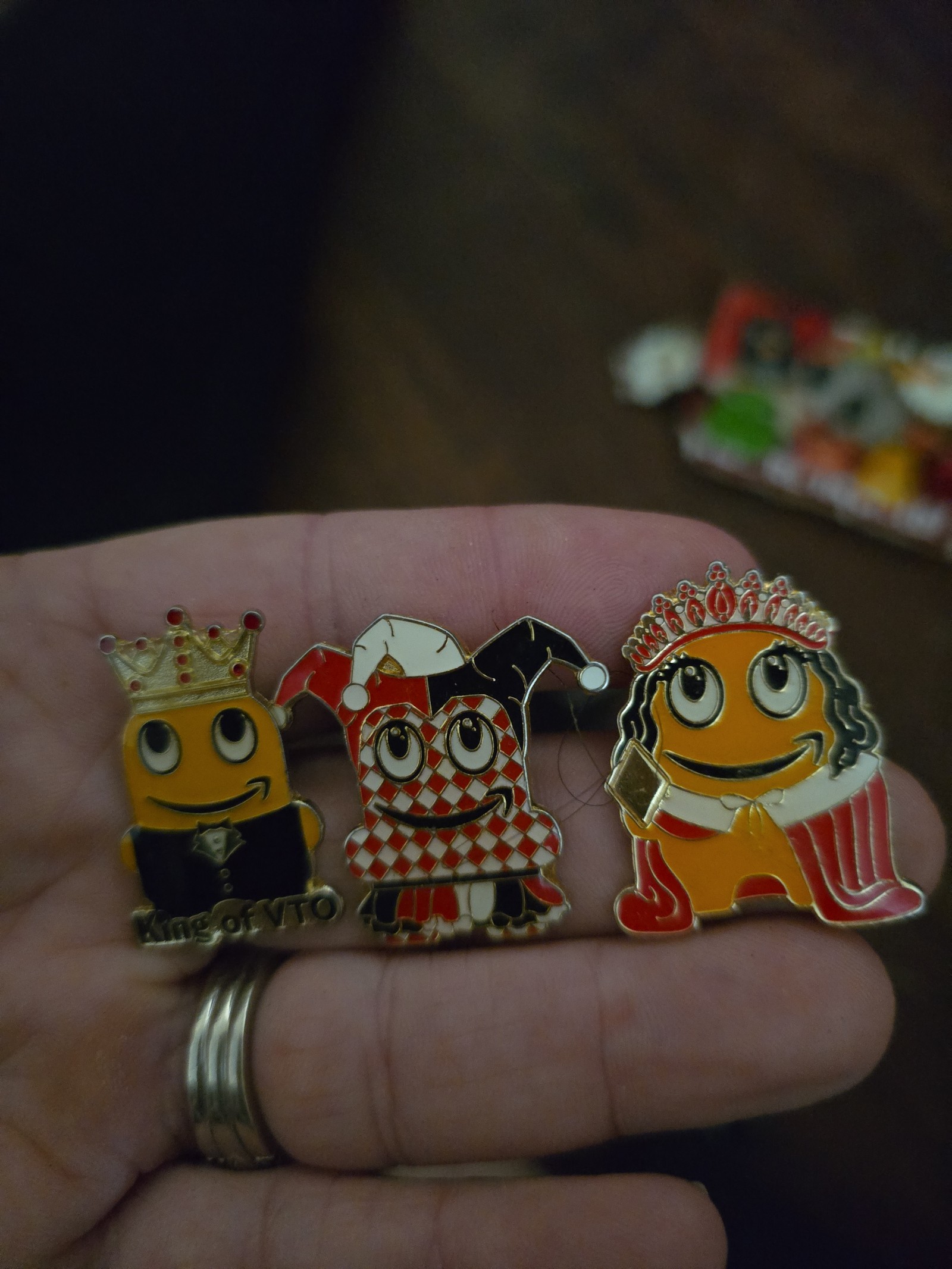 King of VTO and Queen /Jester set