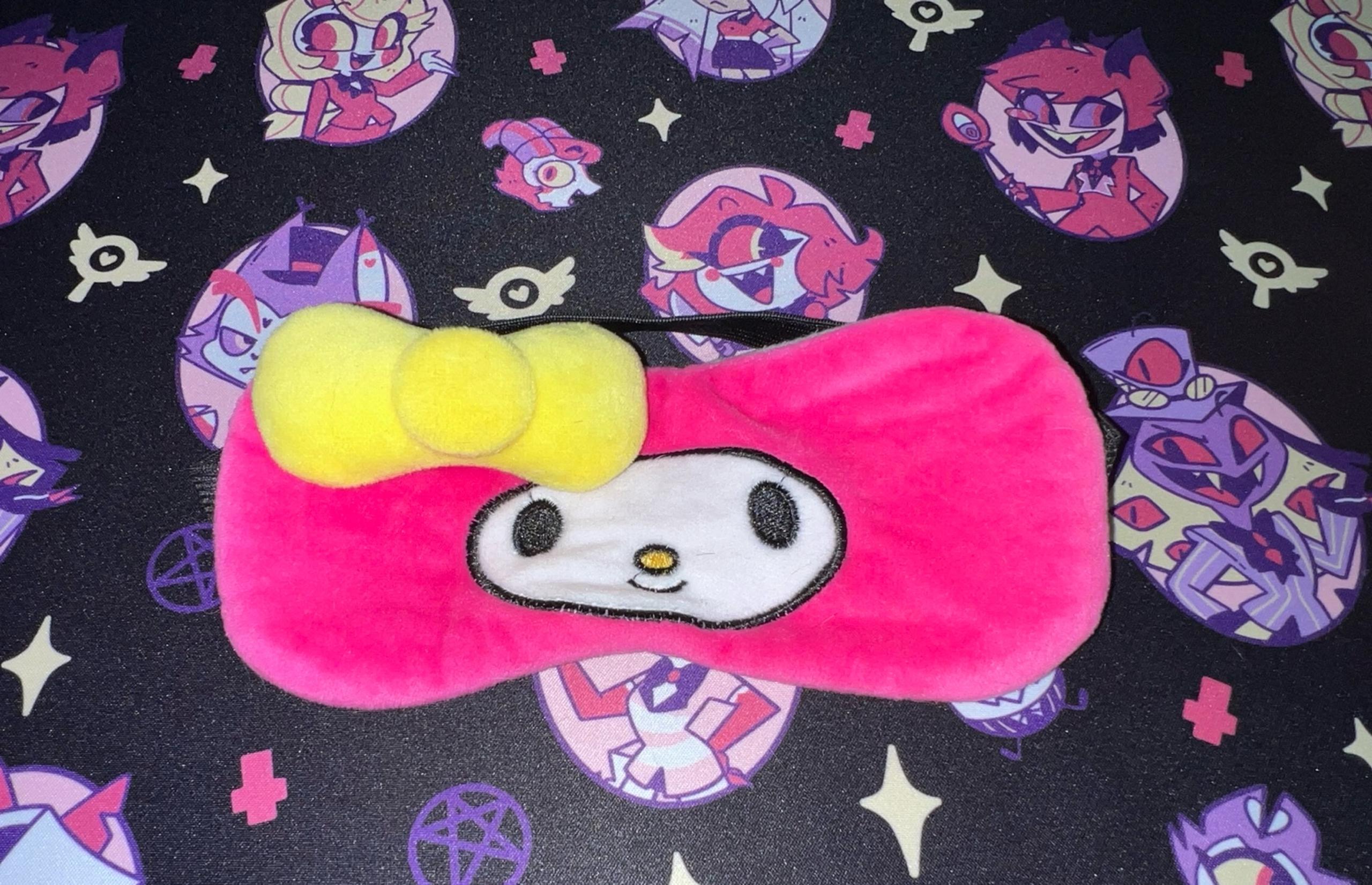 The Creme Shop x Hello Kitty Sanrio My Melody plush Face Eye Mask