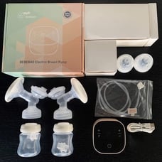 Bebebao Electric Double Breast Pump, Breastfeeding Pump with 2 Modes & 10 Levels