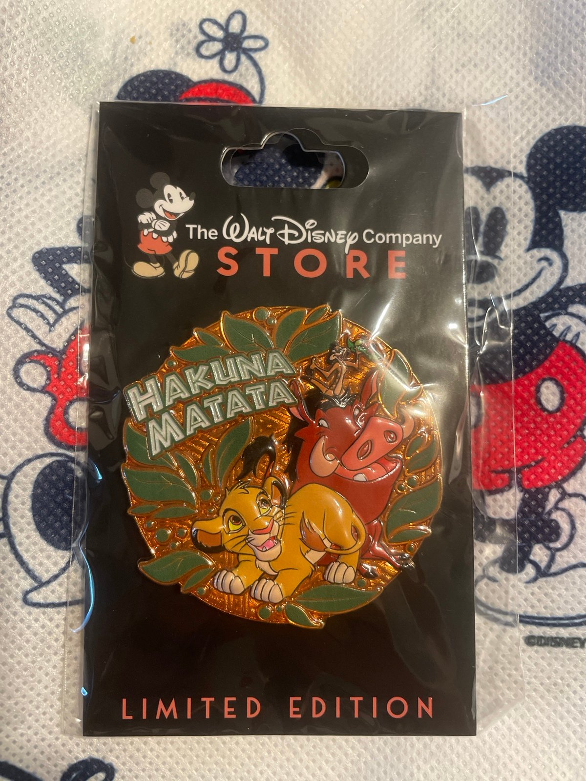 Disney DEC D23 The Songs We Grew Up With The Lion King Hakuna Matata Le 400 Pin