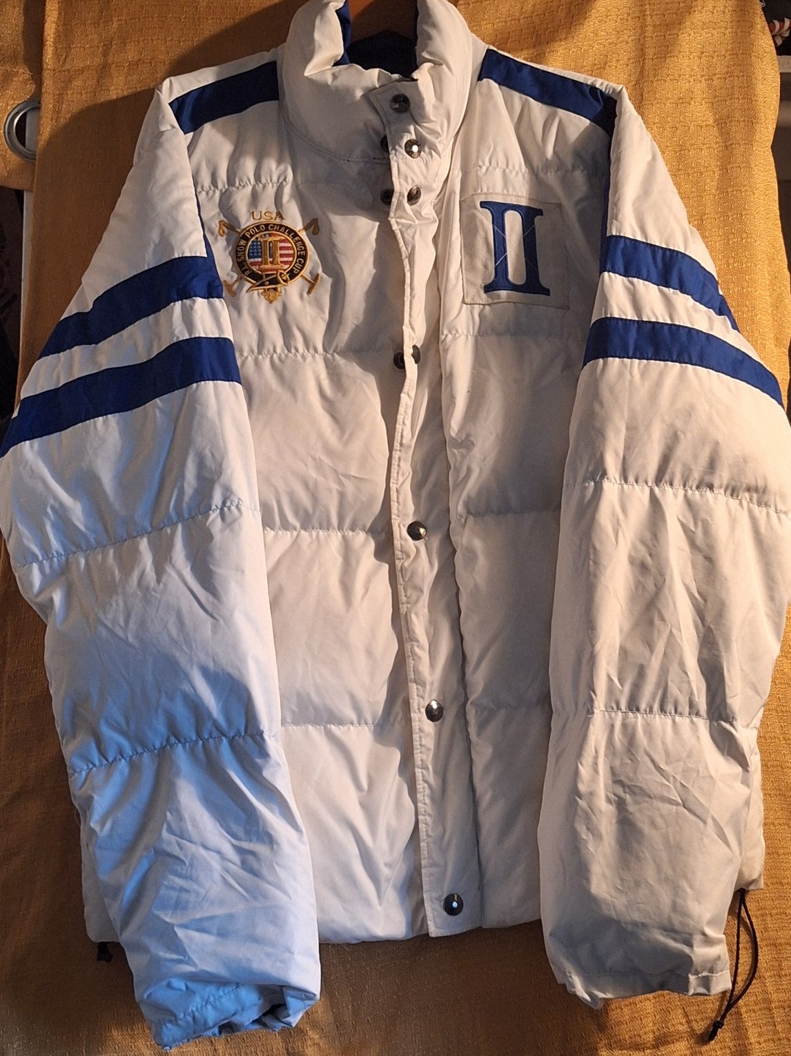 VTG Polo Ralph Lauren Mens Down Jacket Size Small