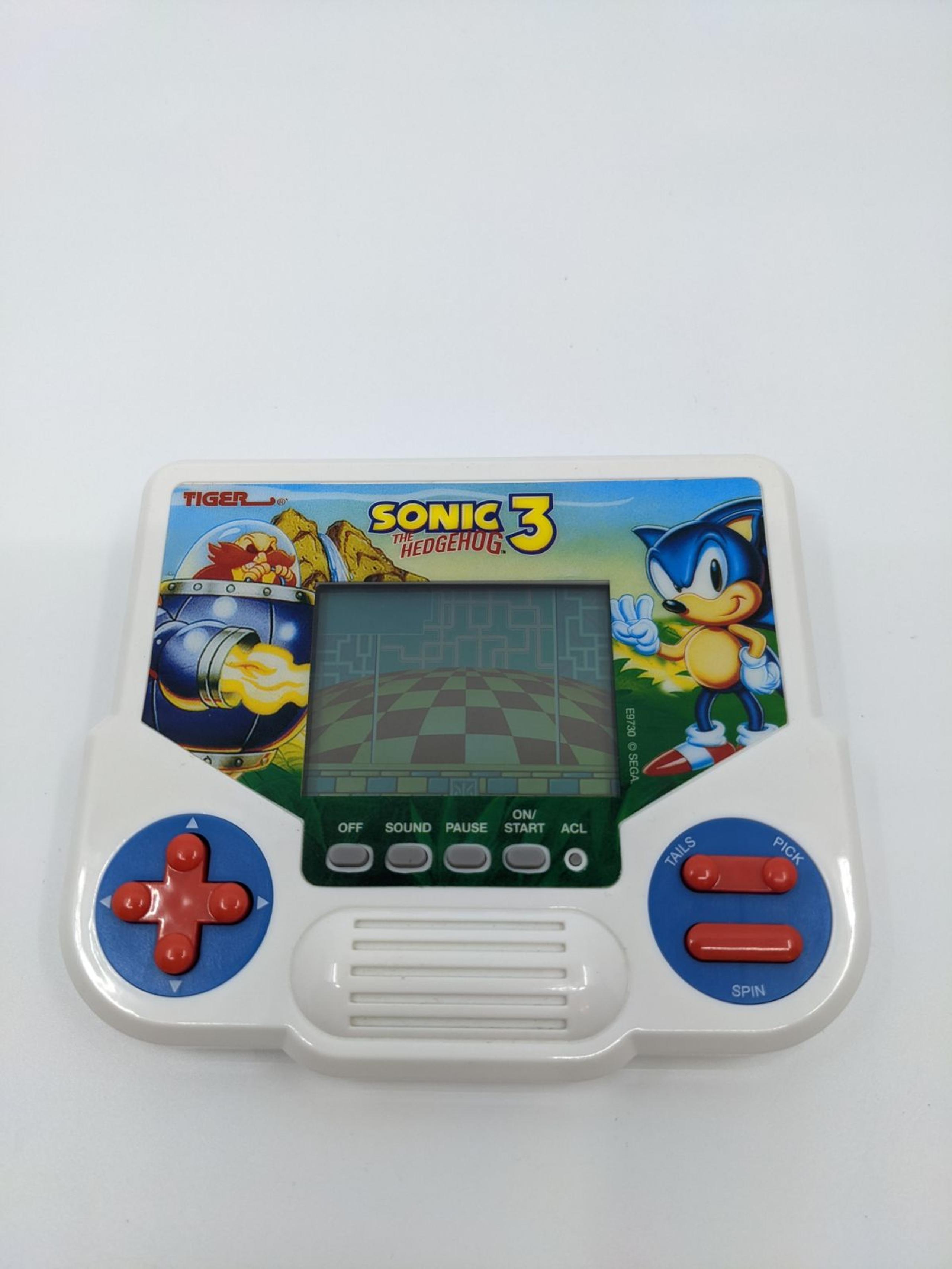 Sega Sonic The Hedgehog 3 Handheld Video Game Tiger Hasbro
