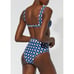 Solid & Striped LILO Knit Check High Waisted Bikini