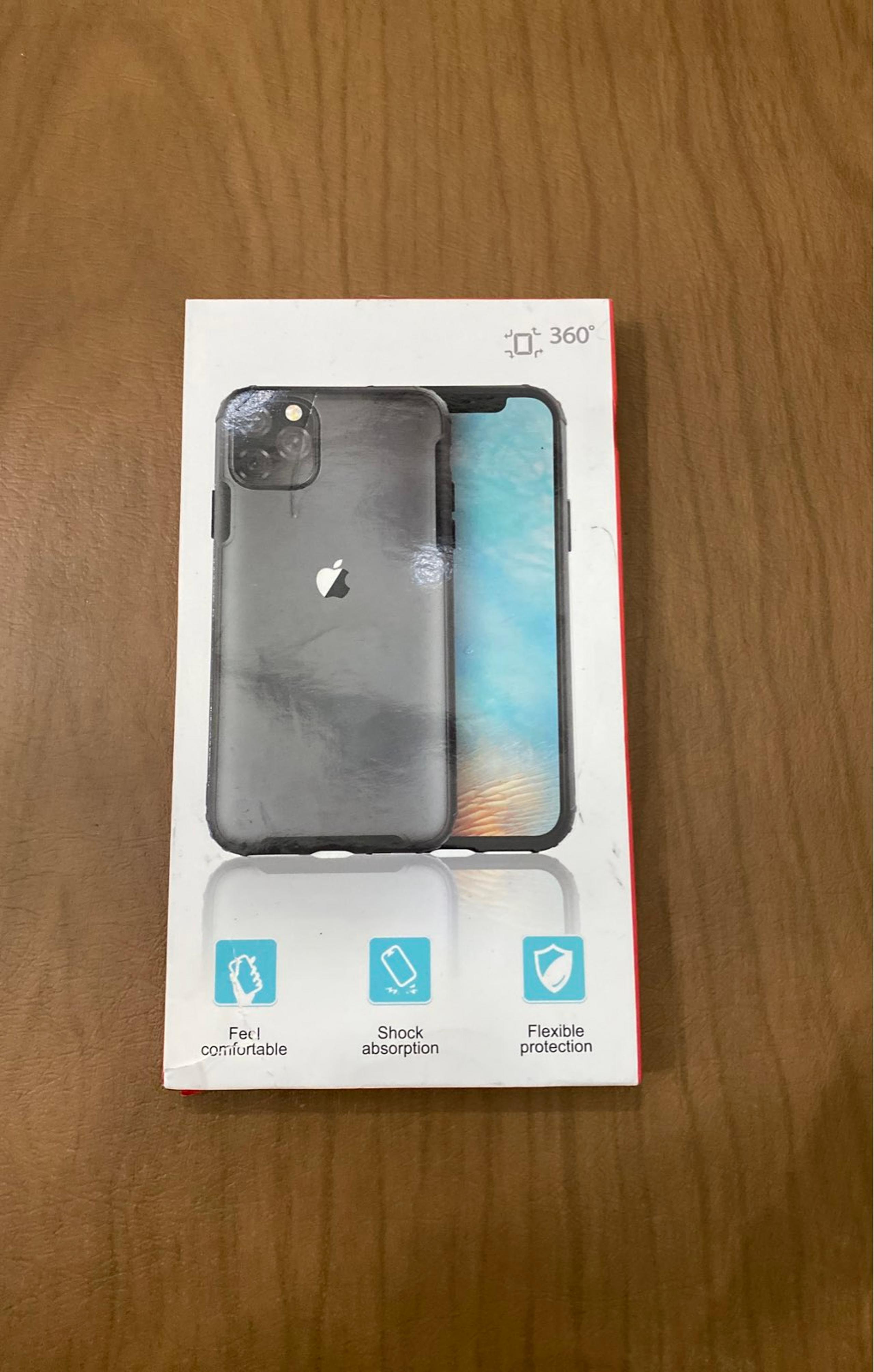 iPhone 11 Pro Clear Black Case 360 new