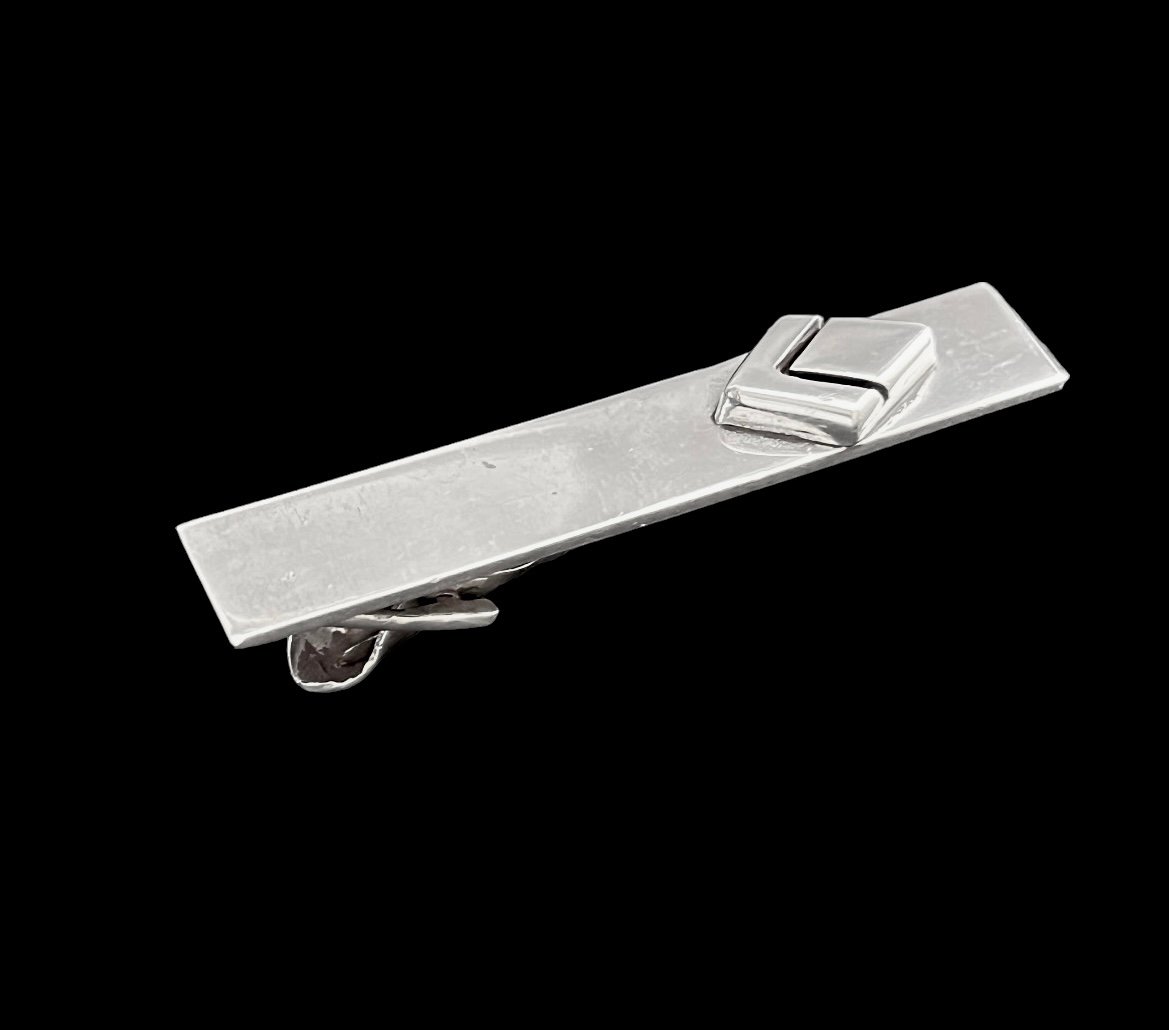 Vintage Sigi Pineda sterling silver tie clip
