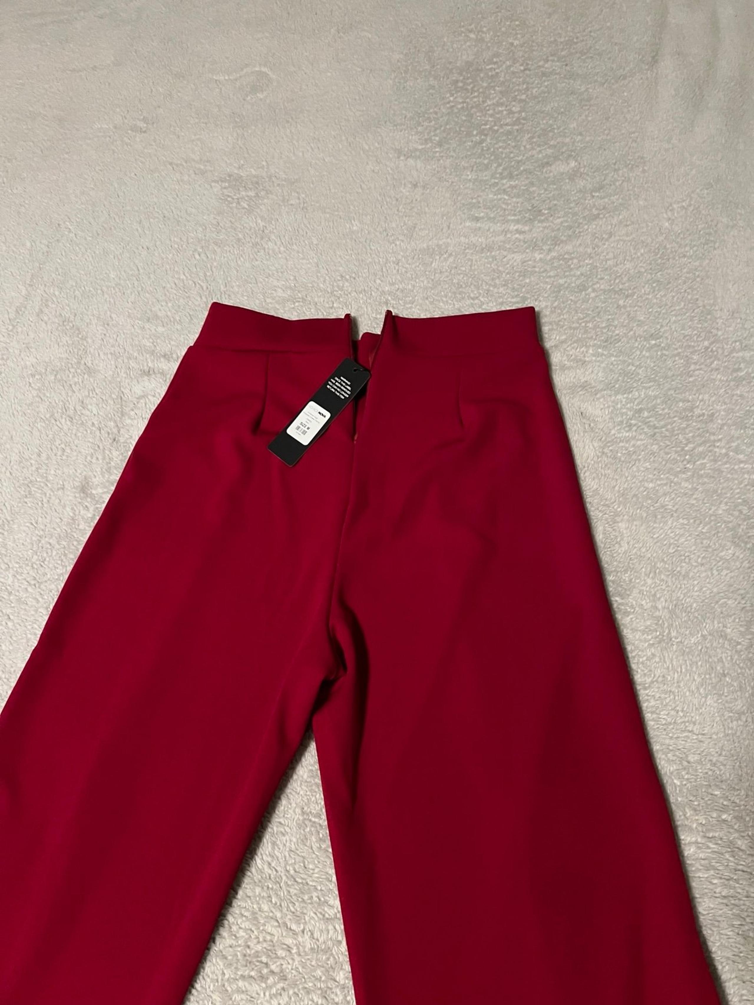 NWT Fashion Nova Red Dress Pants