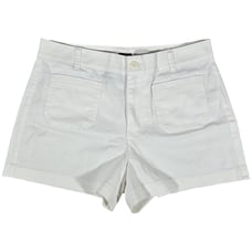 J. Crew New patch-pocket chino short White 4 NWT
